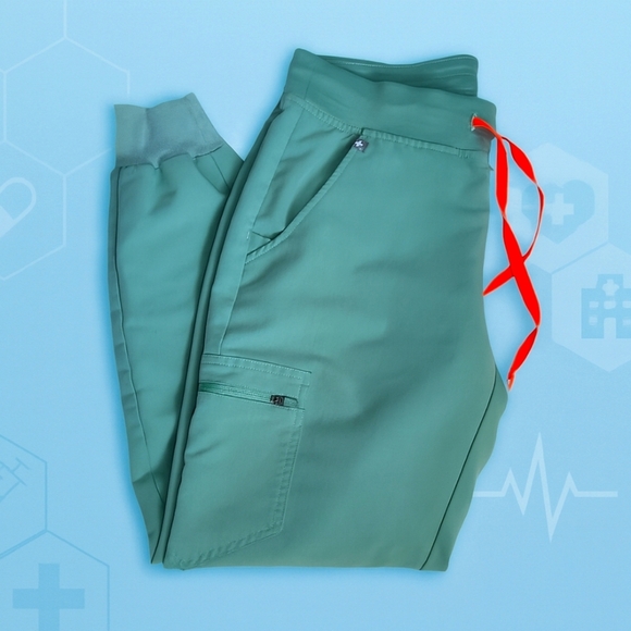 FIGS Surgical Green Po 1770 Zamora Scrubs Size Small - Picture 1 of 5